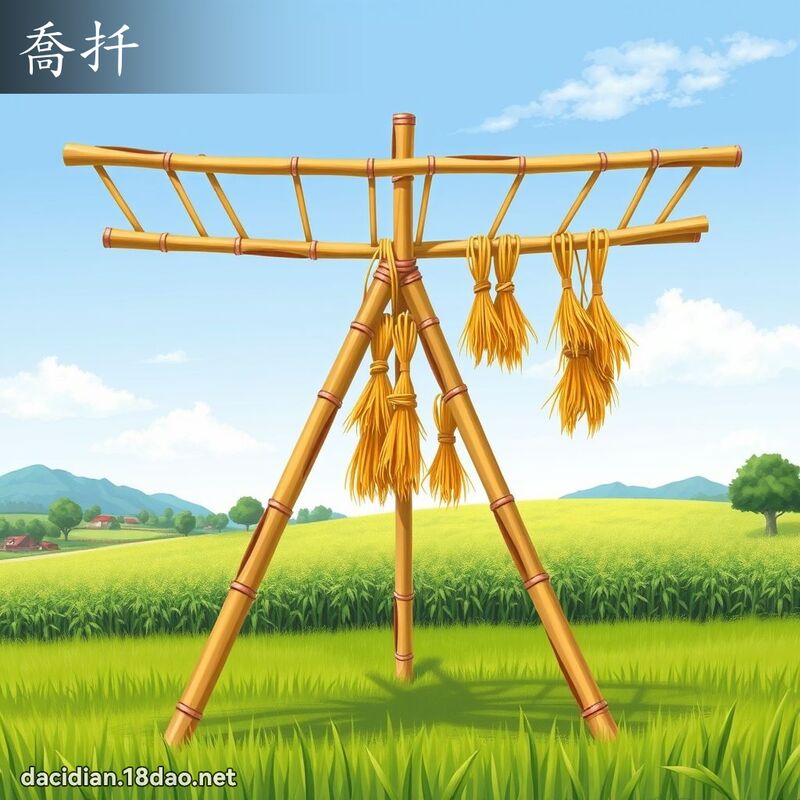 喬扦 - 國語大辭典配圖