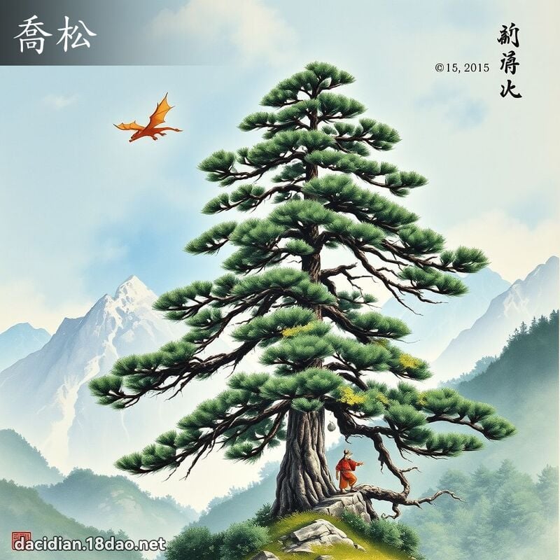喬松 - 國語大辭典配圖