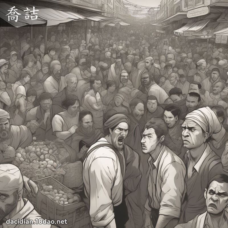 喬詰 - 國語大辭典配圖