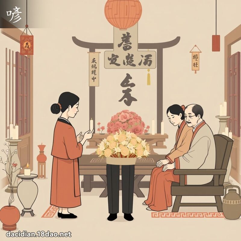 喭 - 國語大辭典配圖