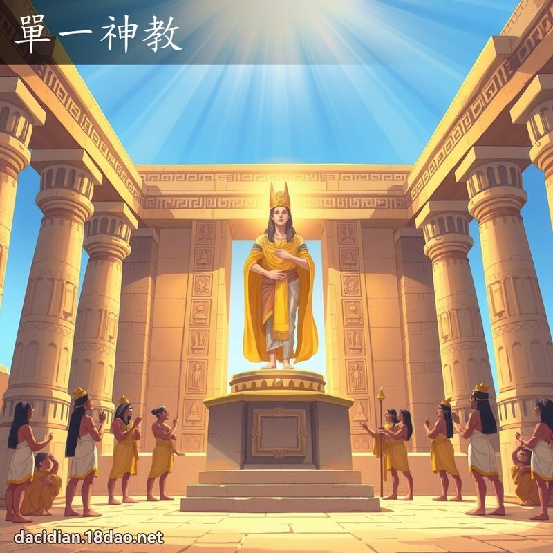 单一神教 - 国语大辞典配图