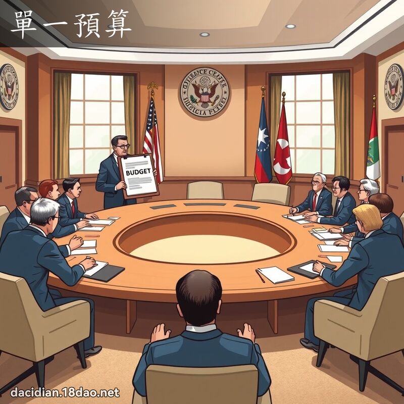 单一预算 - 国语大辞典配图