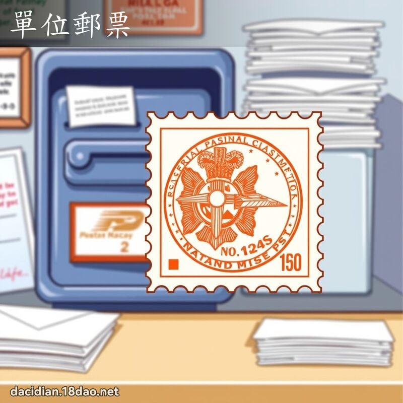 单位邮票 - 国语大辞典配图
