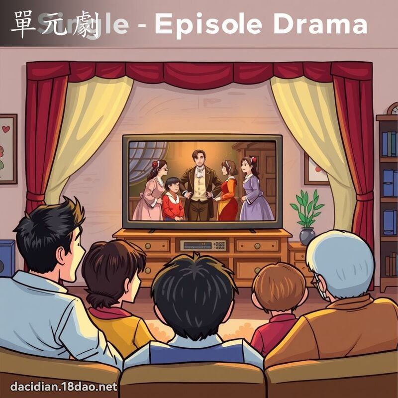 单元剧 - 国语大辞典配图