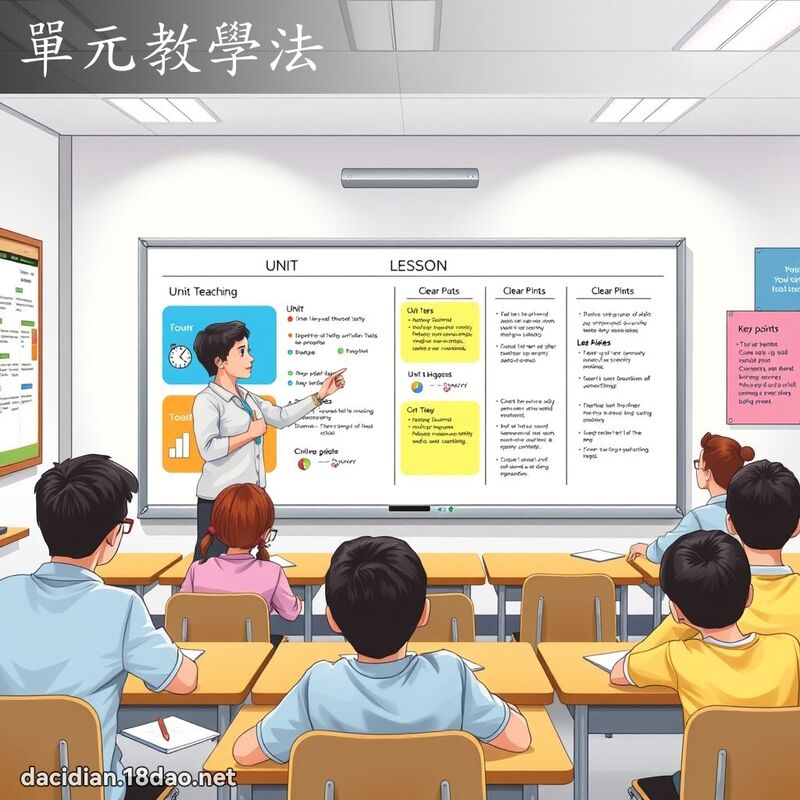 单元教学法 - 国语大辞典配图