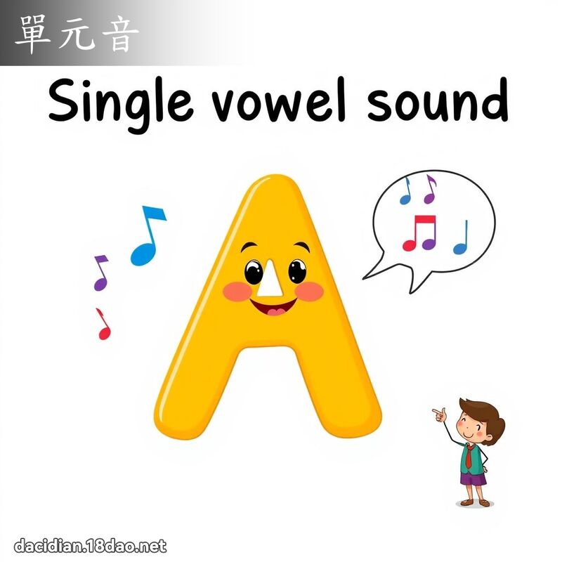 單元音 - 國語大辭典配圖