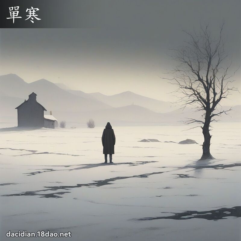 单寒 - 国语大辞典配图