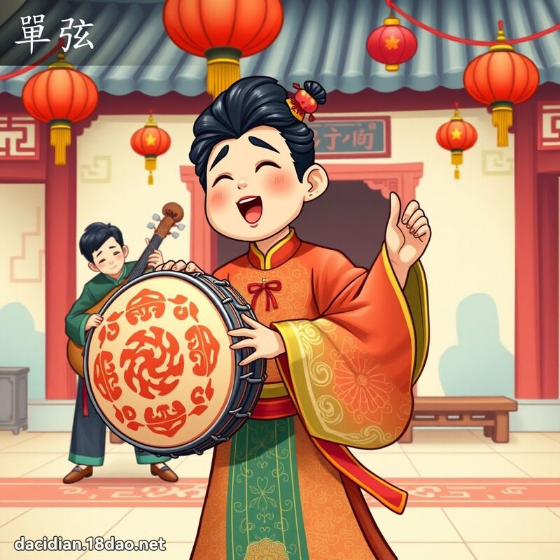 单弦 - 国语大辞典配图