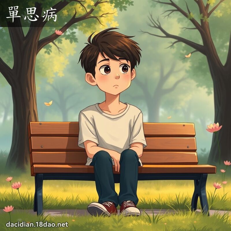 单思病 - 国语大辞典配图