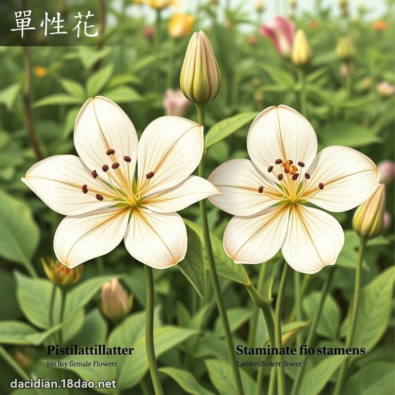 單性花 - 國語大辭典配圖