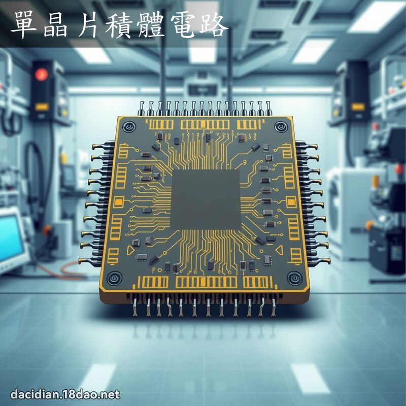 單晶片積體電路 - 國語大辭典配圖