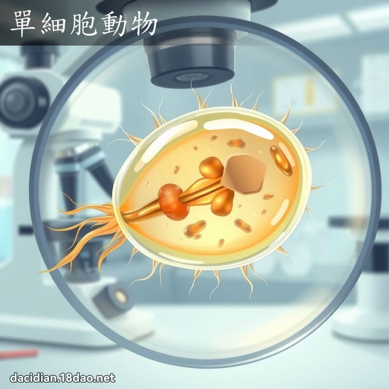 單細胞動物 - 國語大辭典配圖