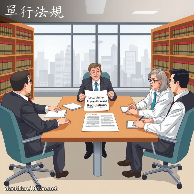 单行法规 - 国语大辞典配图
