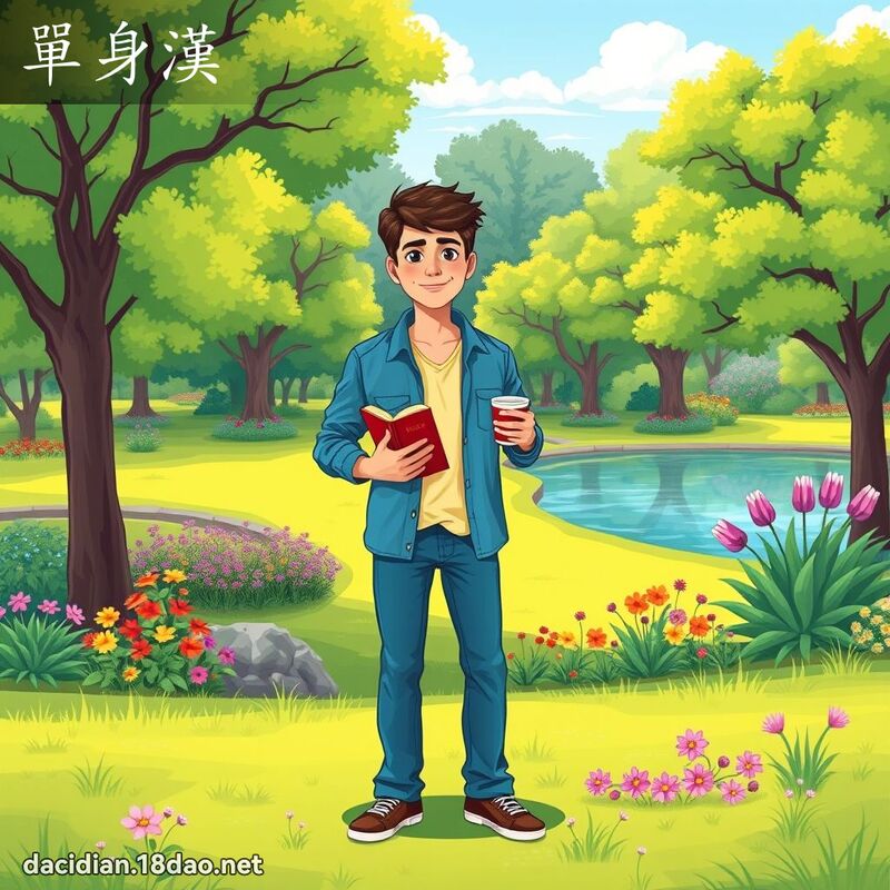 单身汉 - 国语大辞典配图
