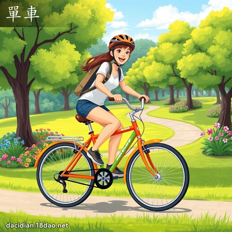 單車 - 國語大辭典配圖