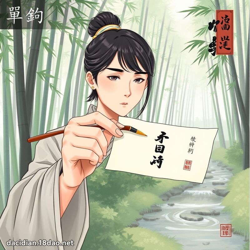 單鉤 - 國語大辭典配圖