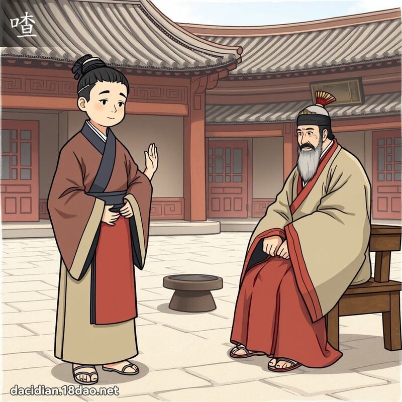 漢字: 喳 (多音字)