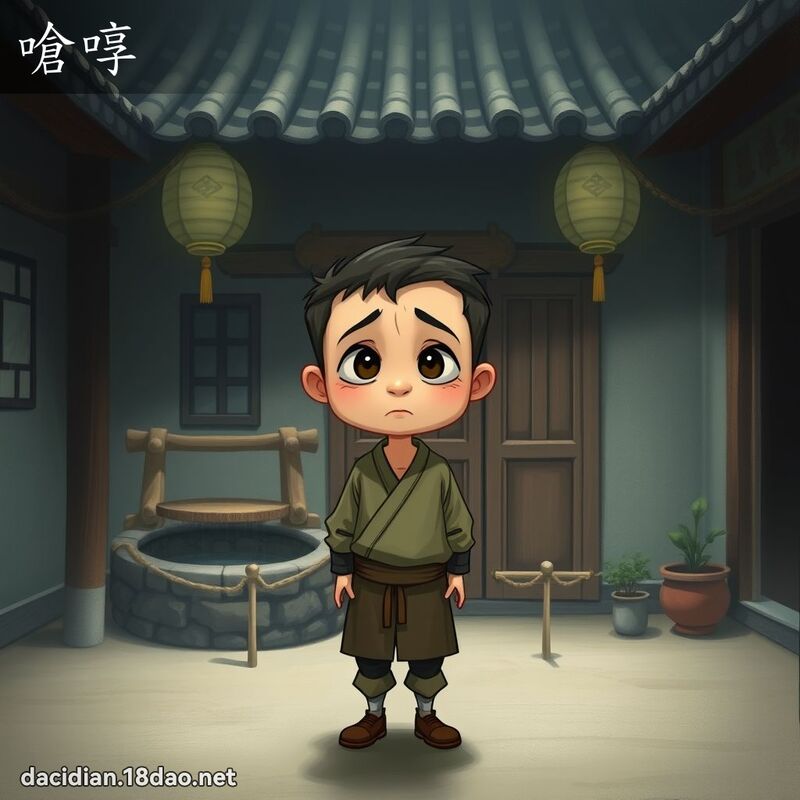 呛啍 - 国语大辞典配图