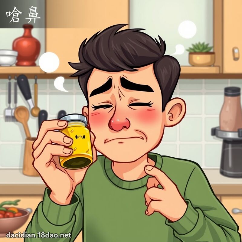 嗆鼻 - 國語大辭典配圖