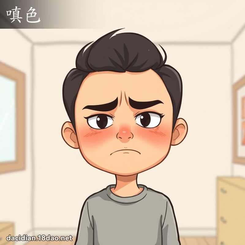 嗔色 - 国语大辞典配图