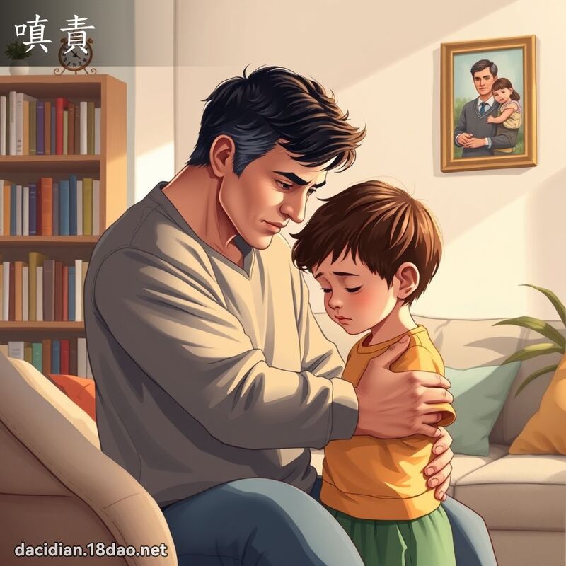 嗔责 - 国语大辞典配图