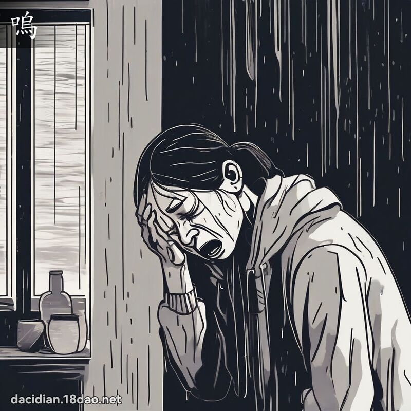 呜 - 国语大辞典配图