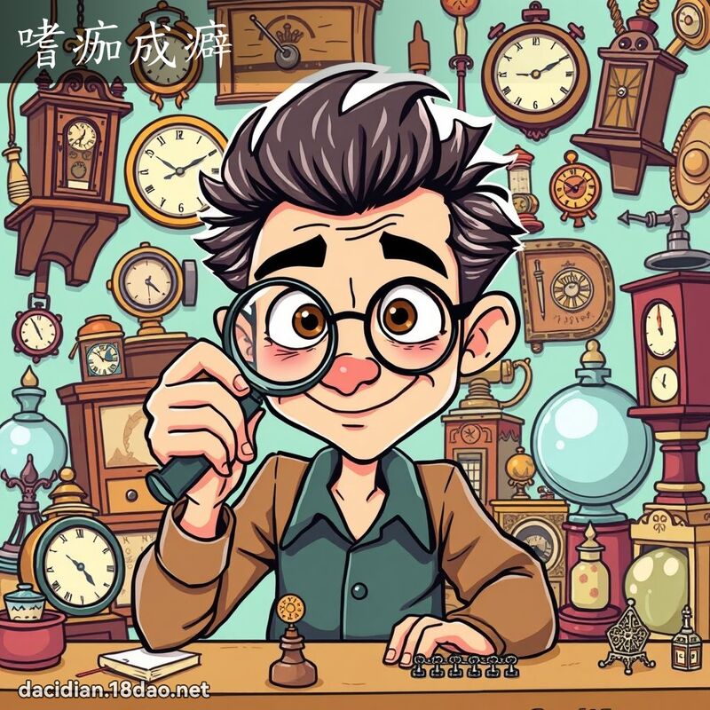 嗜痂成癖 - 國語大辭典配圖