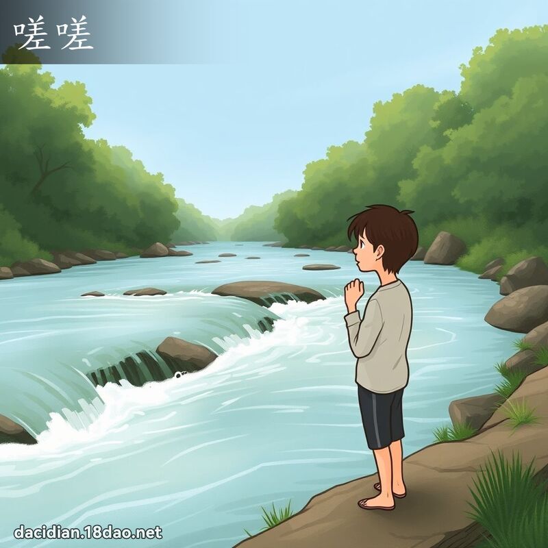 嗟嗟 - 国语大辞典配图