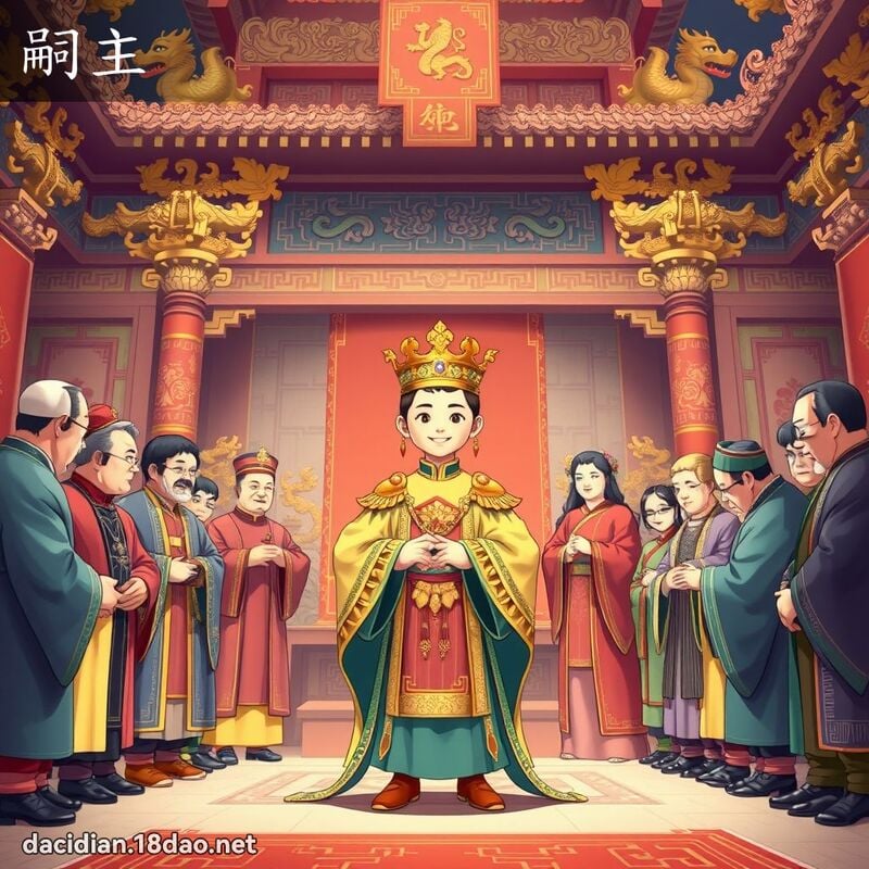 嗣主 - 国语大辞典配图