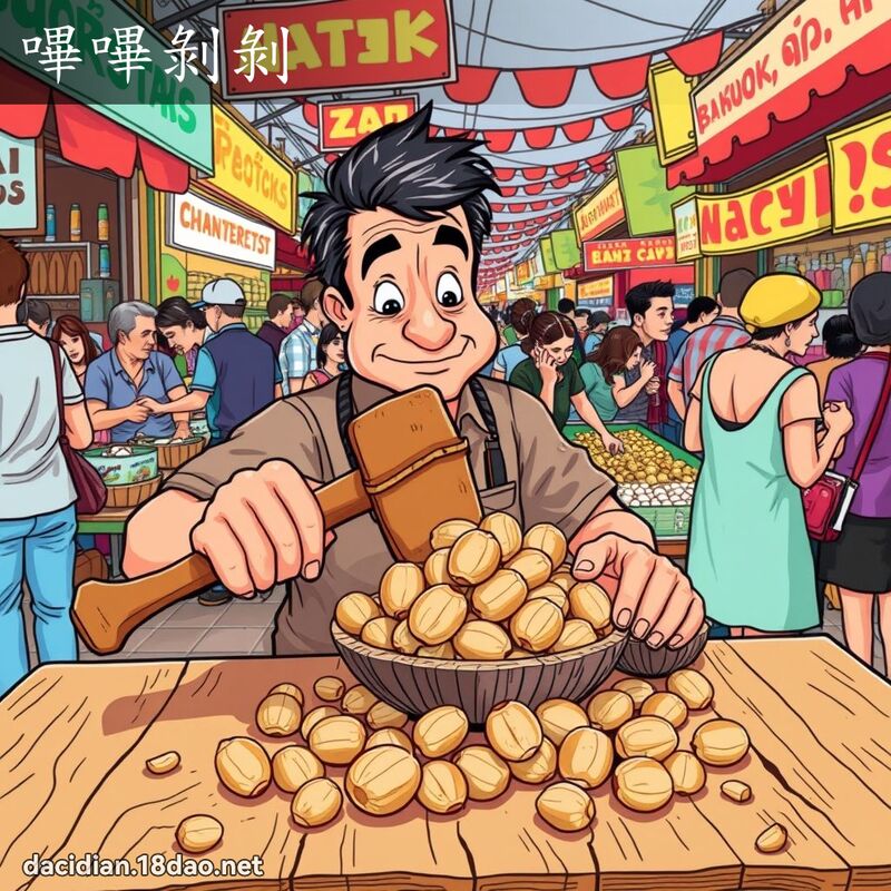 嗶嗶剝剝 - 國語大辭典配圖