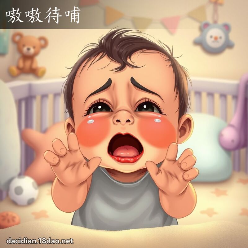 嗷嗷待哺 - 国语大辞典配图