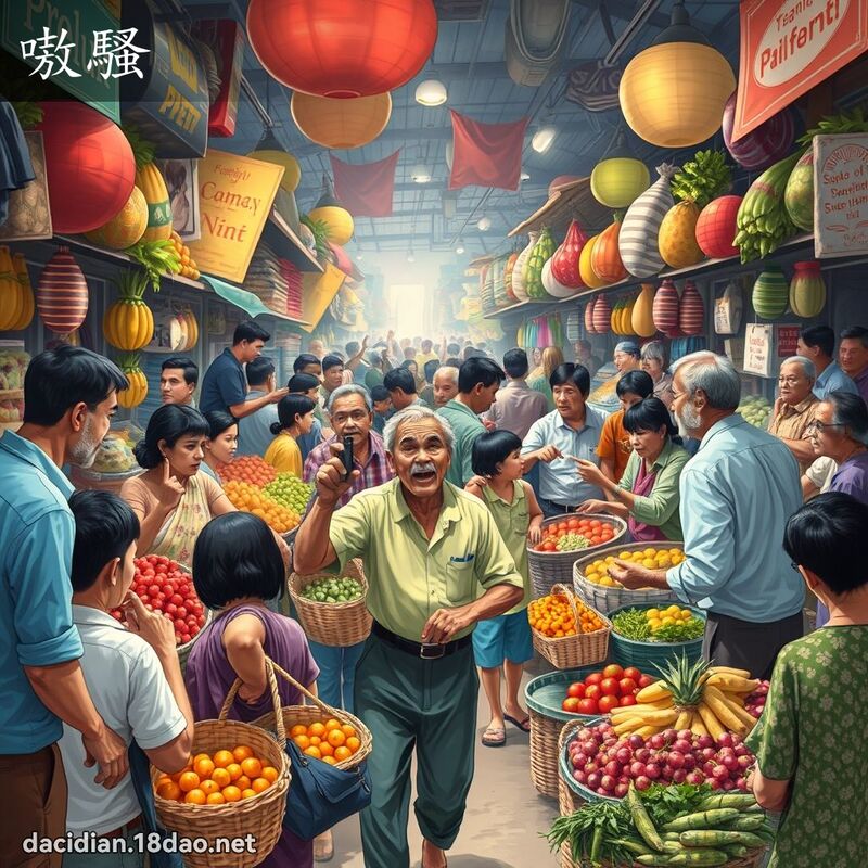嗷騷 - 國語大辭典配圖