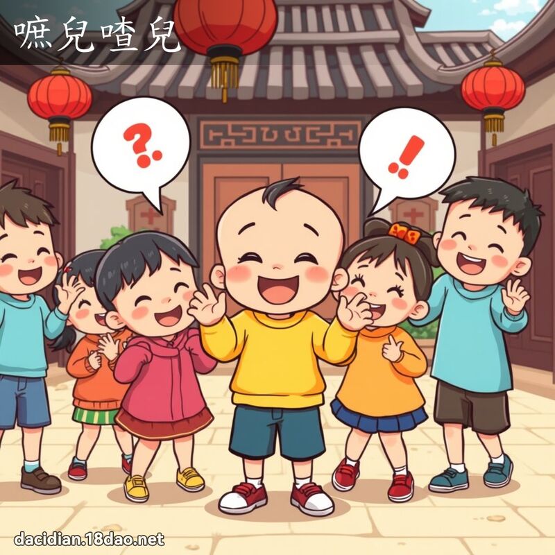 嗻儿喳儿 - 国语大辞典配图