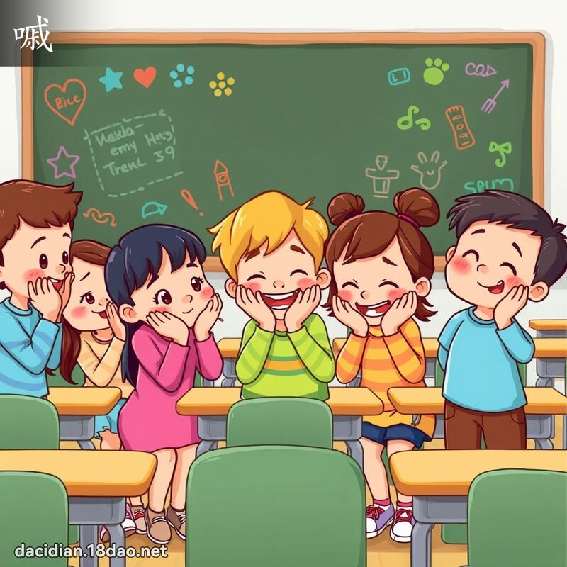 漢字: 嘁 (多音字)