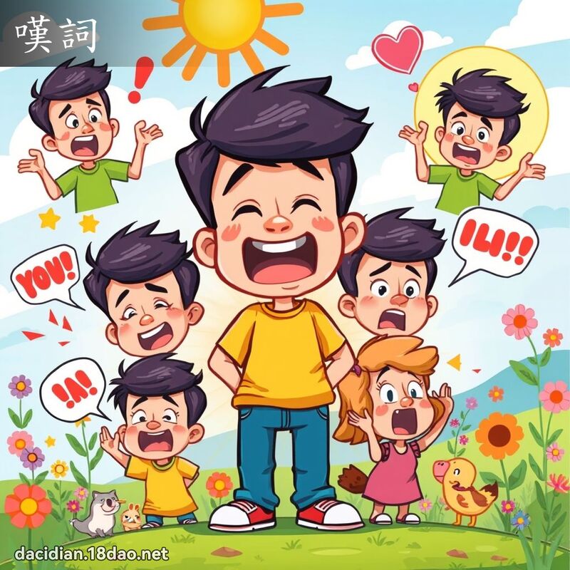 嘆词 - 国语大辞典配图