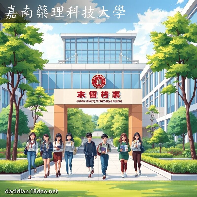 嘉南藥理科技大學 - 國語大辭典配圖
