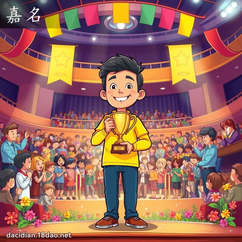 嘉名 - 国语大辞典配图