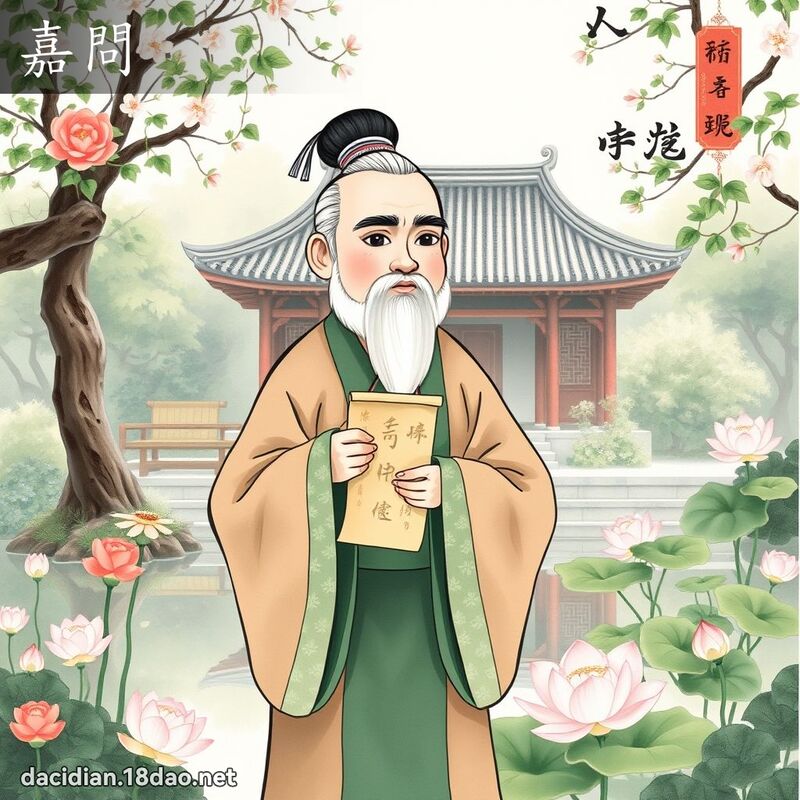 嘉问 - 国语大辞典配图