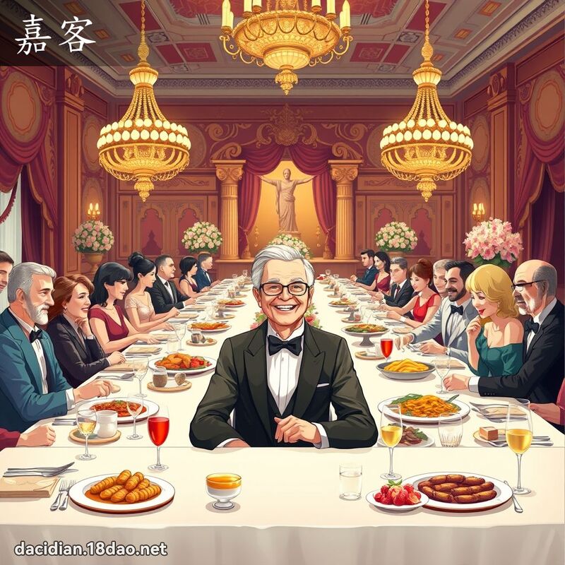 嘉客 - 國語大辭典配圖