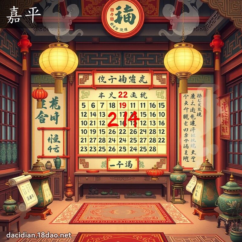 嘉平 - 國語大辭典配圖