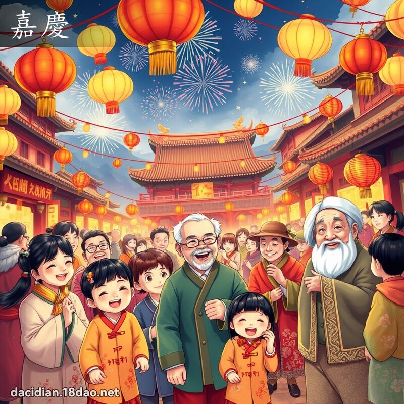 嘉庆 - 国语大辞典配图