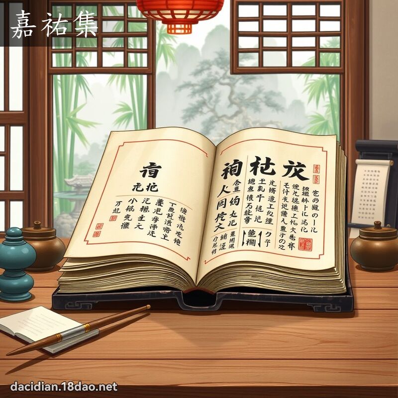 嘉祐集 - 国语大辞典配图