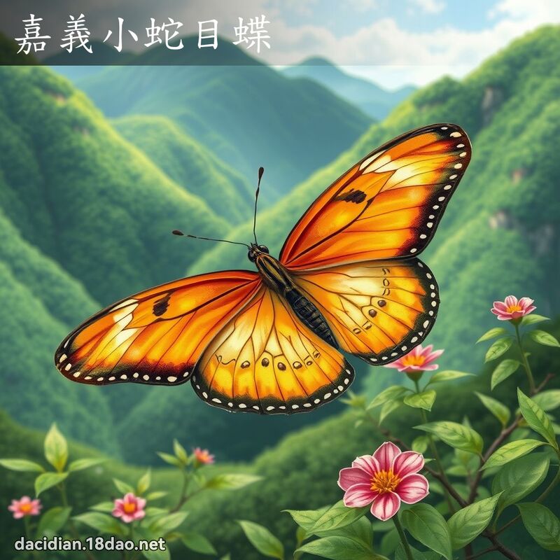 嘉义小蛇目蝶 - 国语大辞典配图