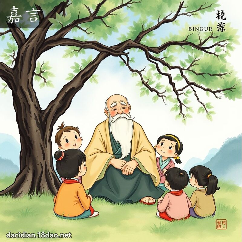 嘉言 - 國語大辭典配圖