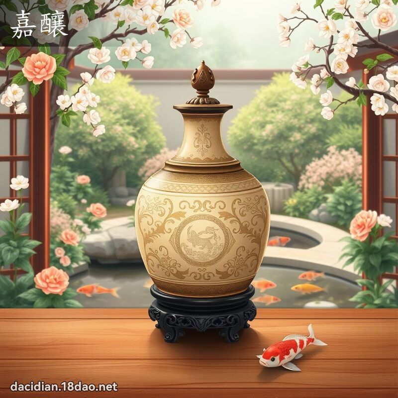 嘉酿 - 国语大辞典配图
