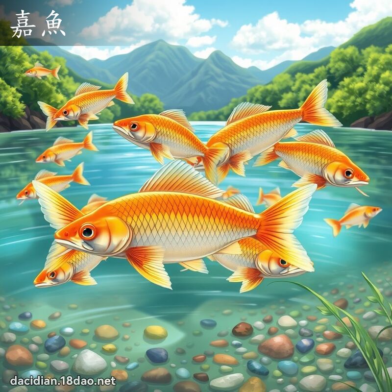 嘉魚 - 國語大辭典配圖