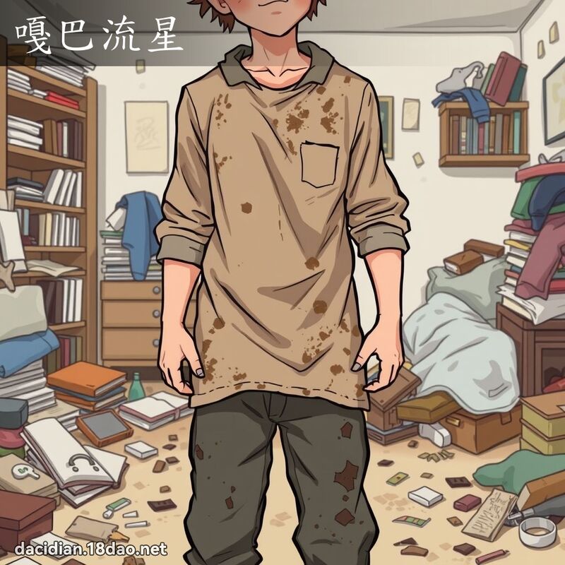 嘎巴流星 - 國語大辭典配圖
