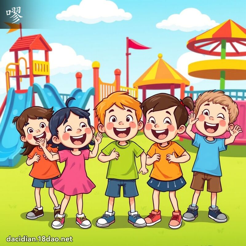 嘐 - 国语大辞典配图