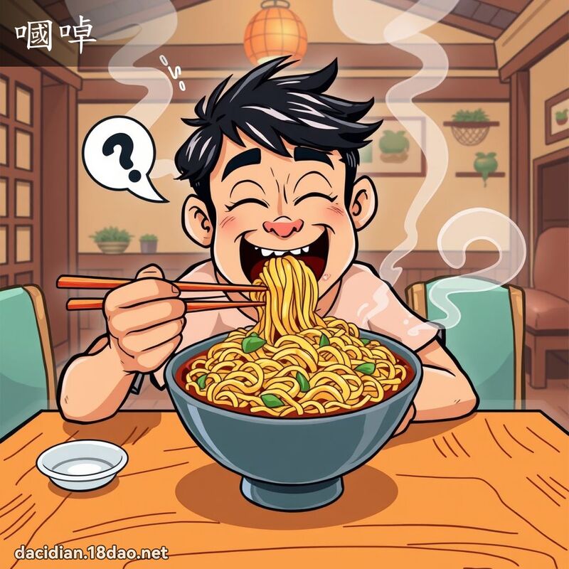 嘓啅 - 國語大辭典配圖