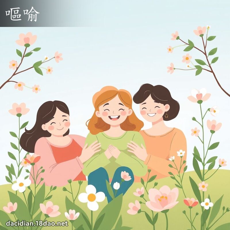 嘔喻 - 國語大辭典配圖